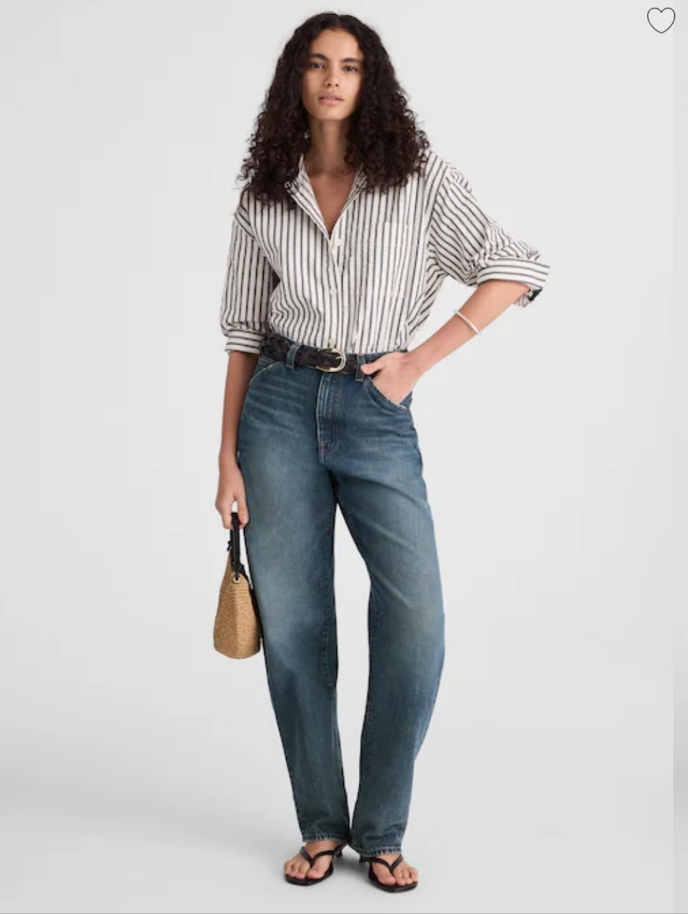 Madewell Balloon Jean In Greendale Wash